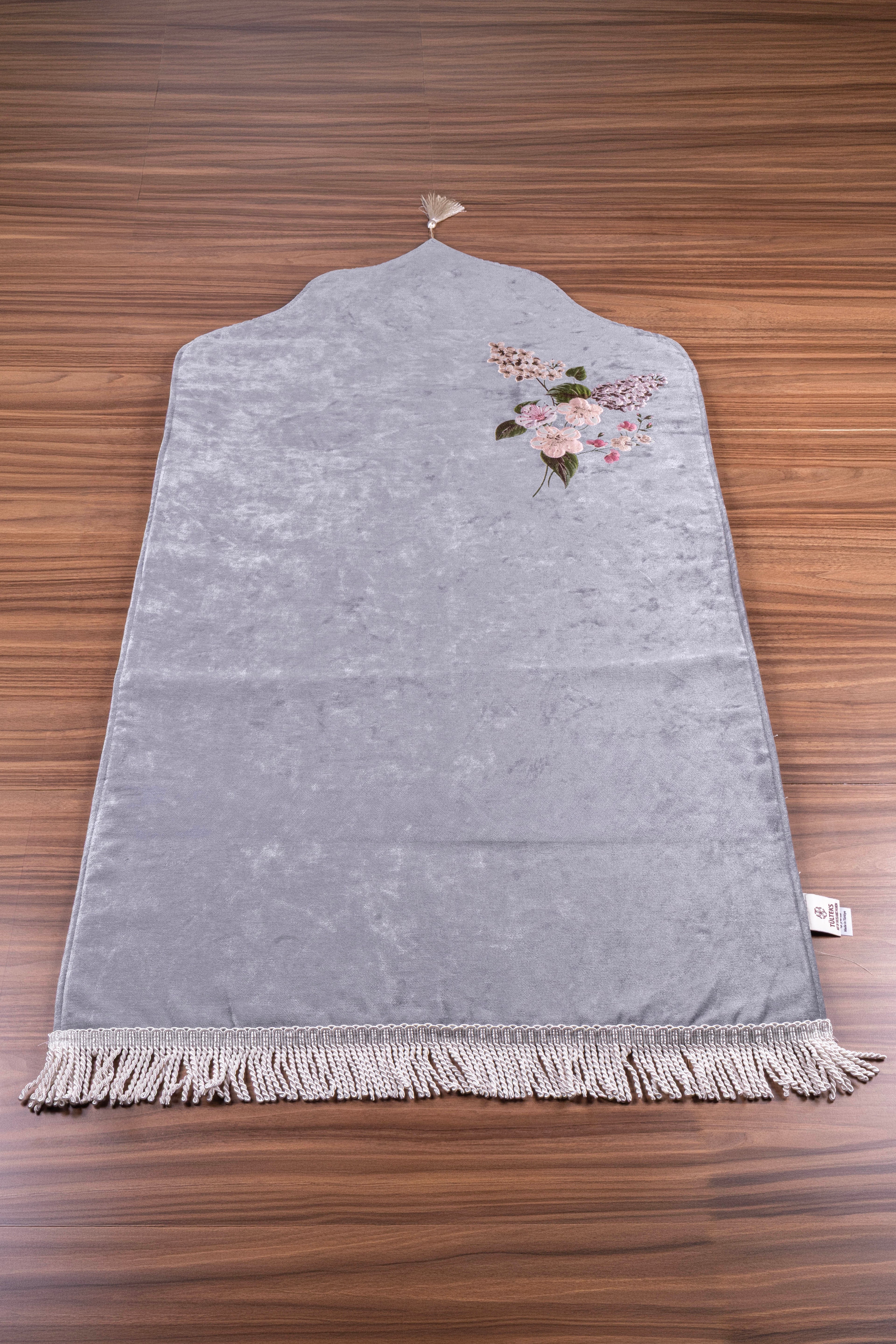 Misk Nakışlı Süngerli Namaz Seccadesi - TÜLTEKS