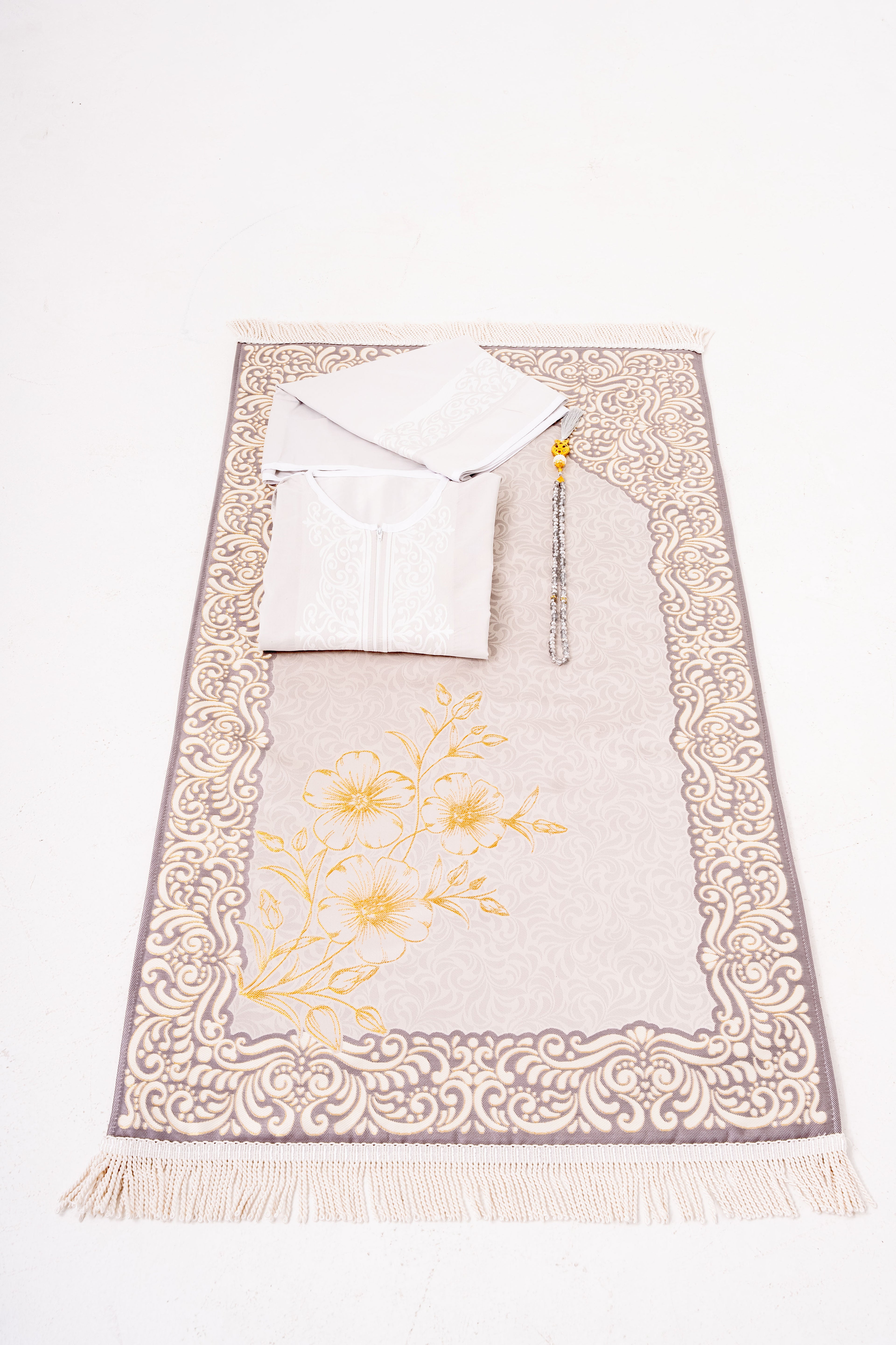 Zumurrud Süngerli Namaz Seti