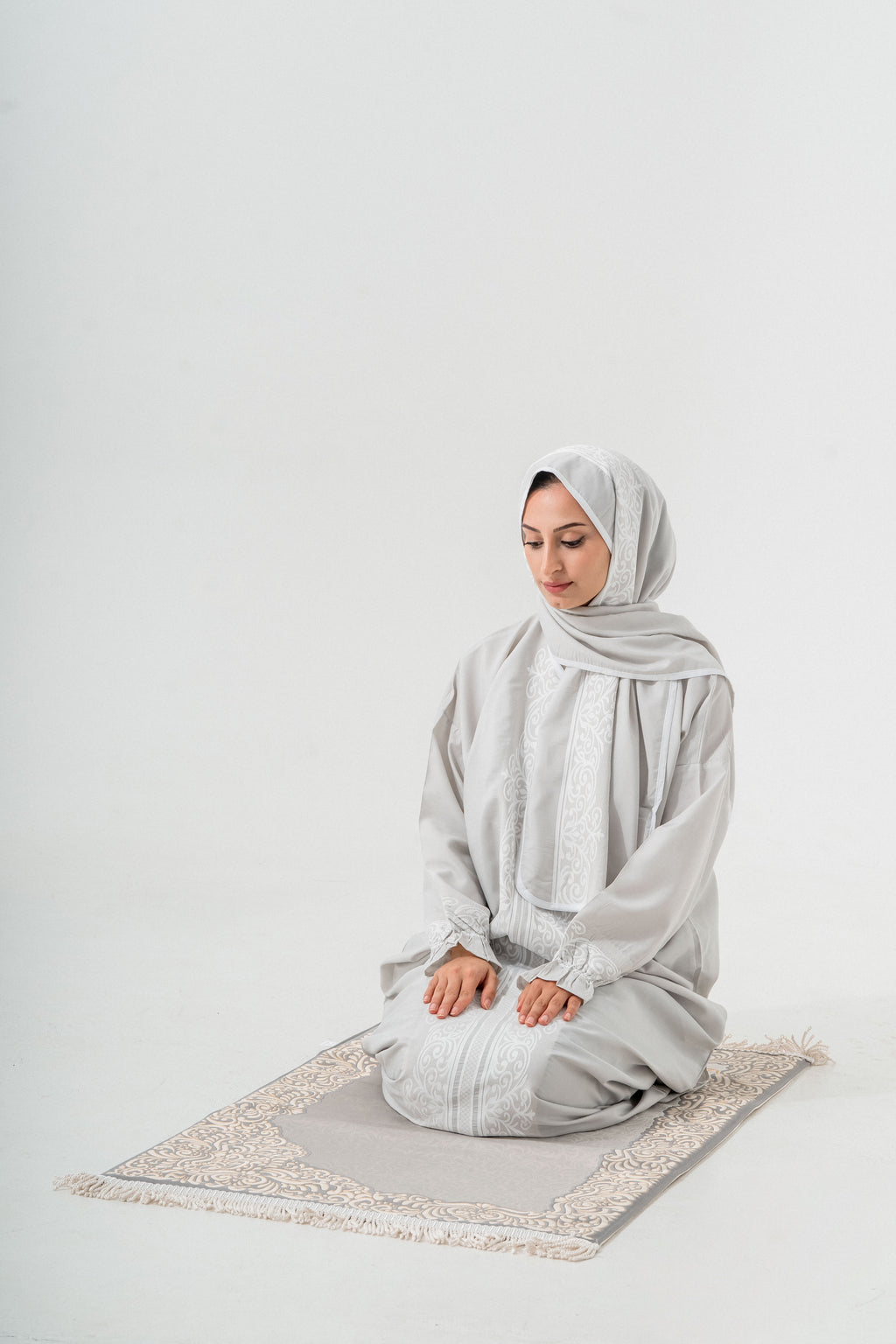 Zumurrud Süngerli Namaz Seti