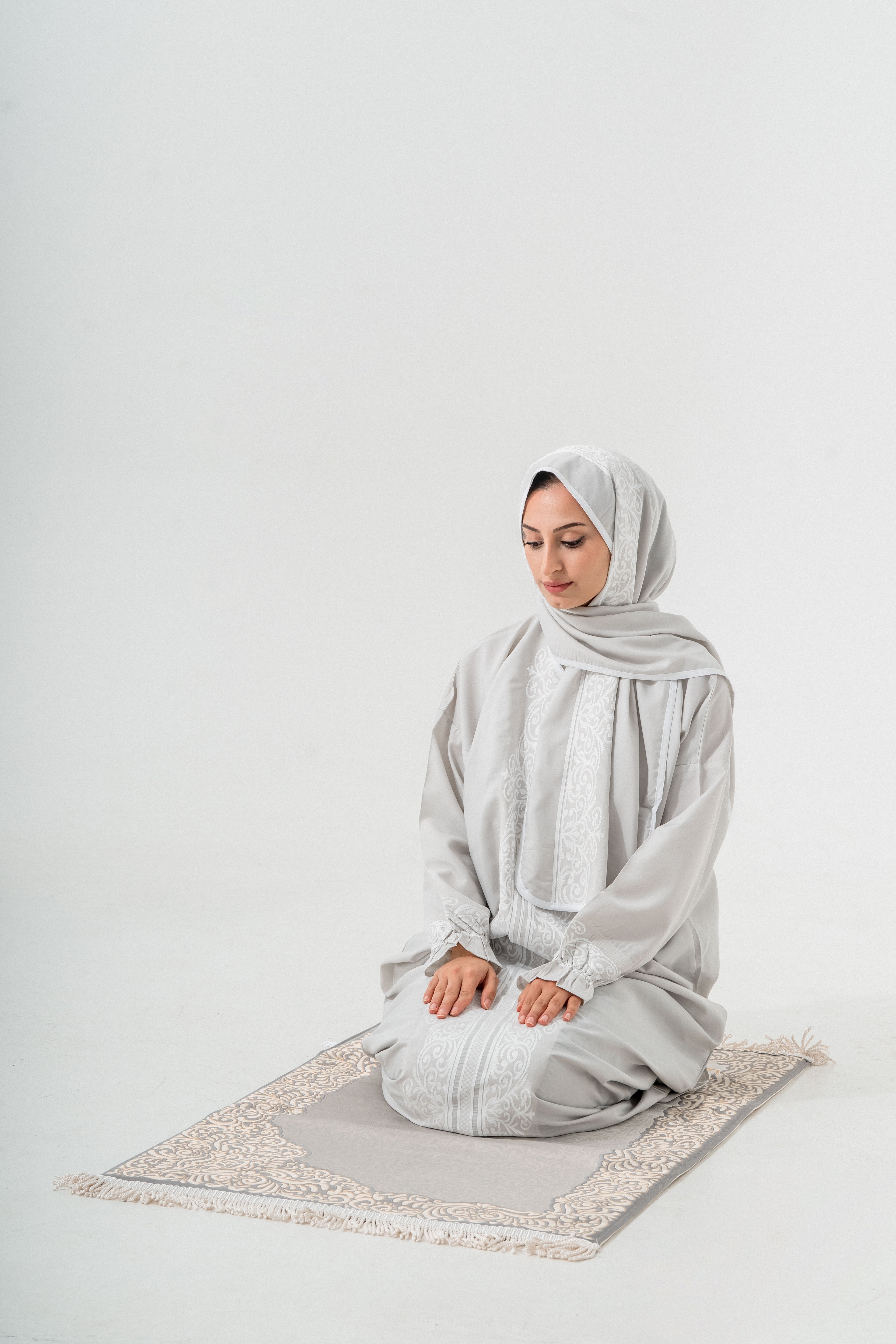 Zumurrud Süngerli Namaz Seti