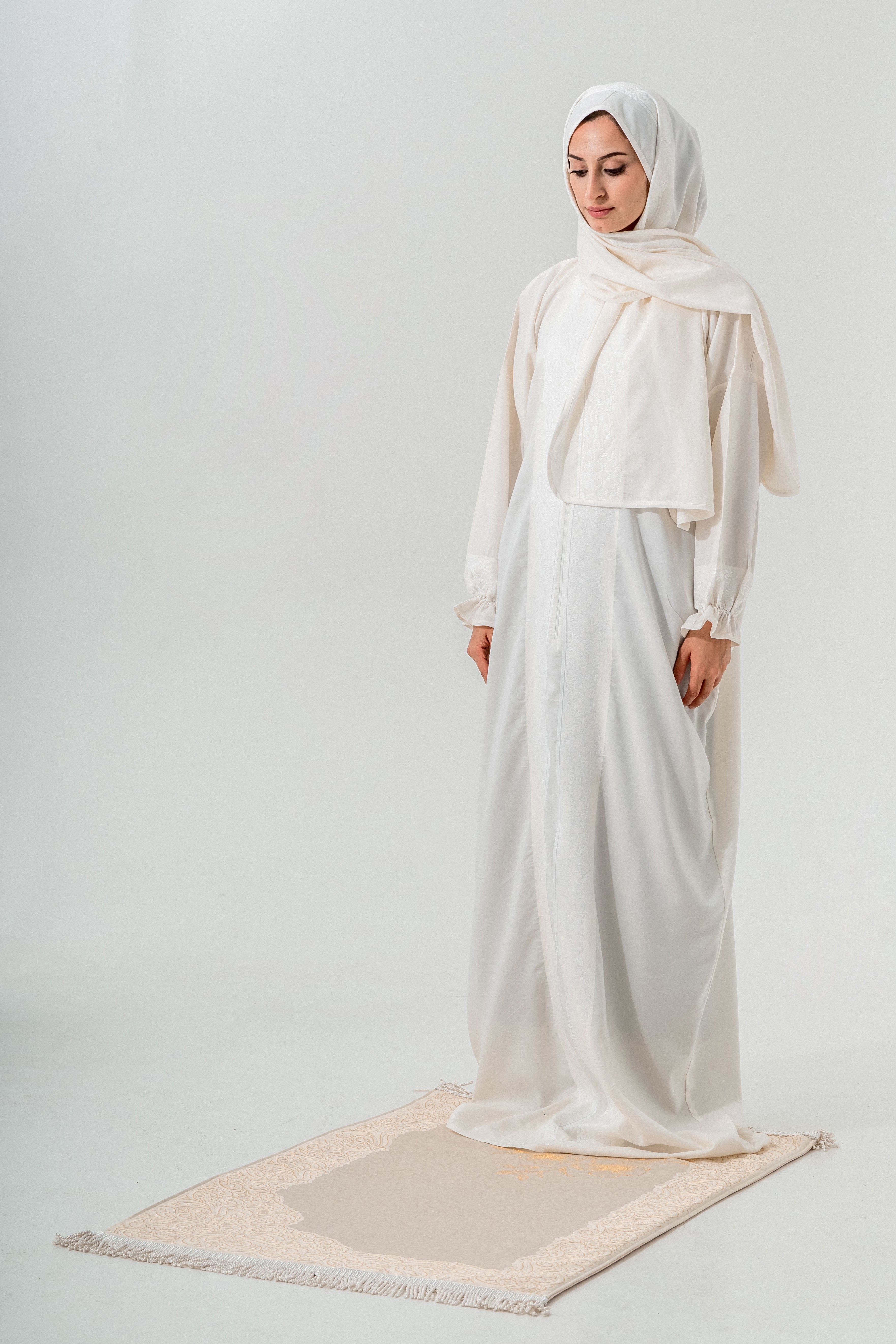 Luna Nakışlı Namaz Elbisesi