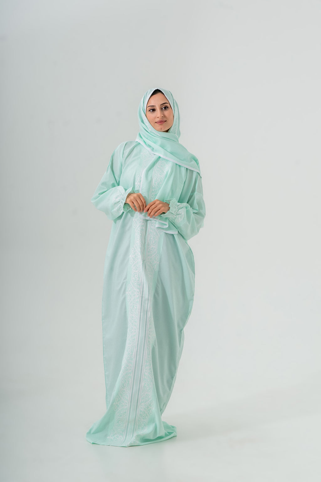 Zumurrud Süngerli Namaz Seti