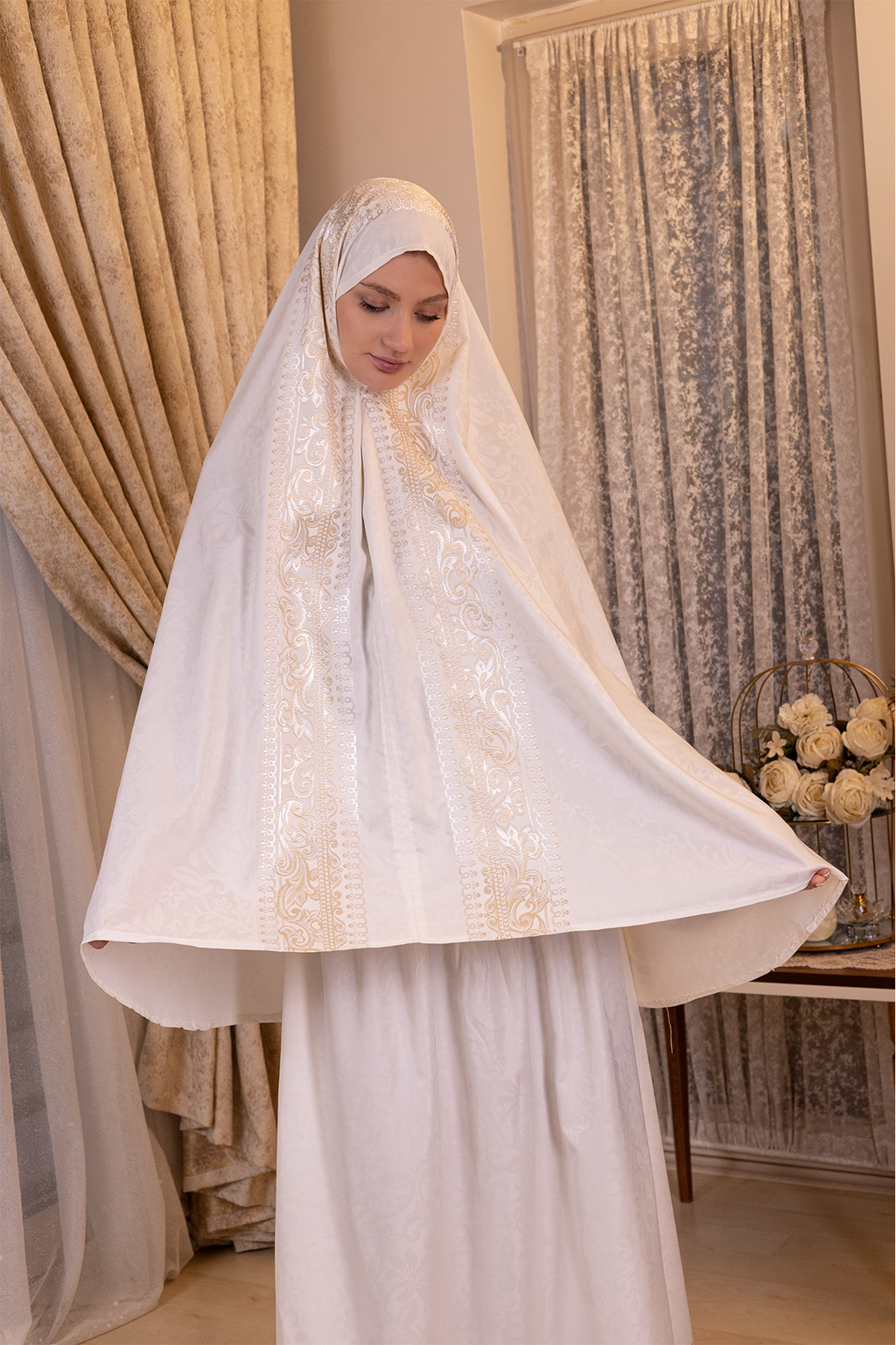 طقم صلاة صاف