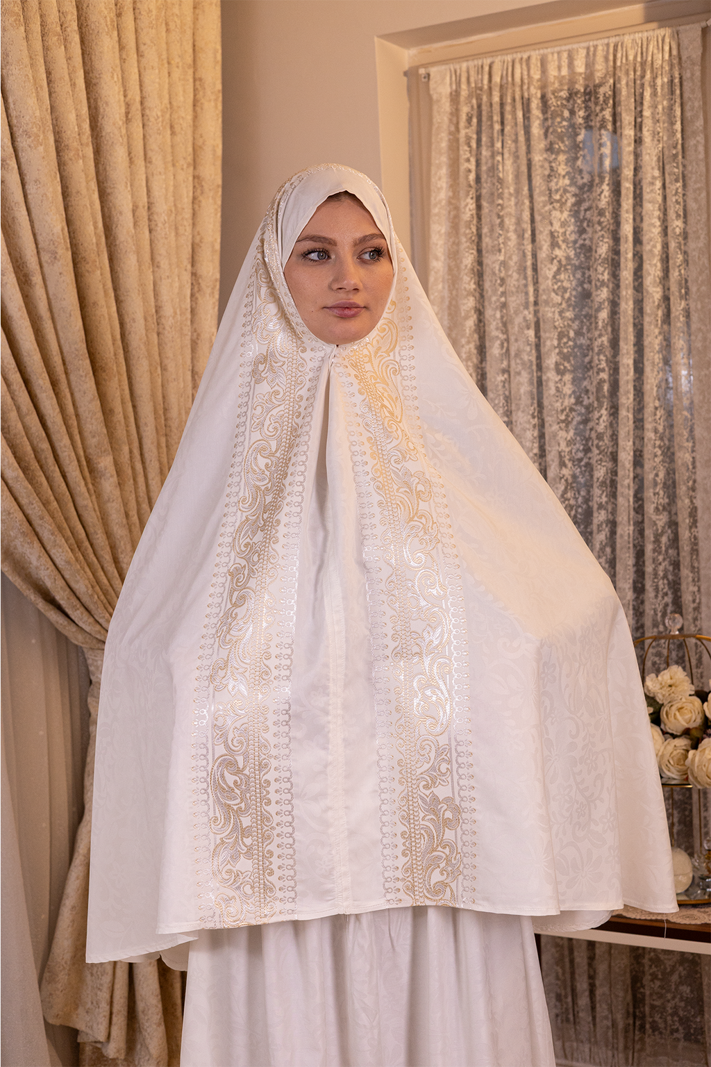 طقم صلاة صاف